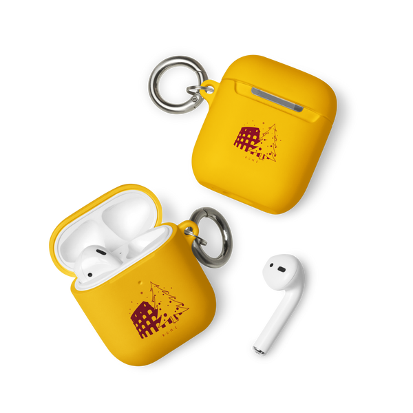 Rome-Designed Protective Rubber Case for AirPods®