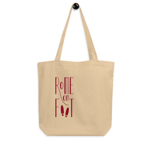Rome on foot Organic Cotton Tote Bag