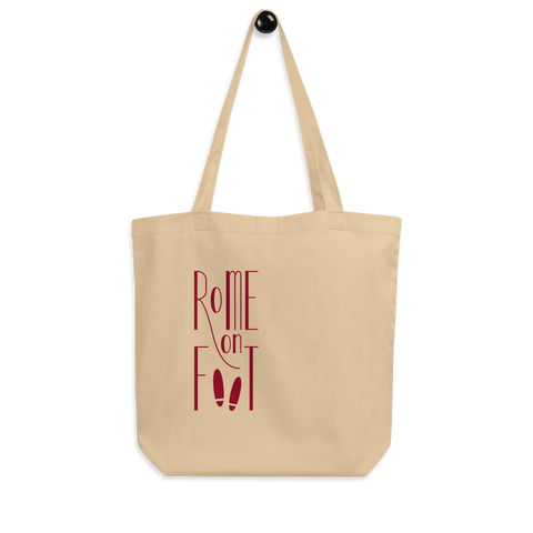 Rome on foot Organic Cotton Tote Bag